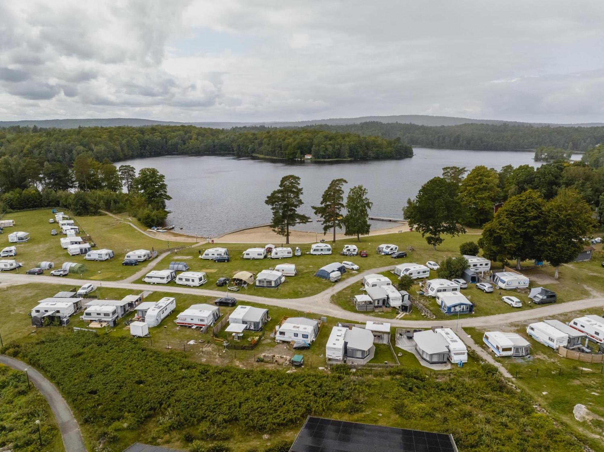 Halens Camping Och Stugby Olofström Extérieur photo